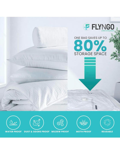 Space Saver Bags with Hand Pump (6-Pack)