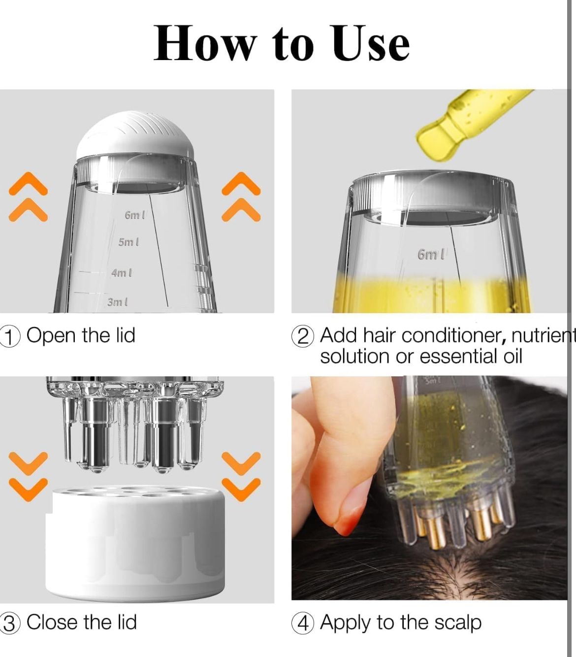 Precision Oil Dispenser with Measuring Cap – Leak-Proof Kitchen Bottle for Cooking & Baking (6ml Max)